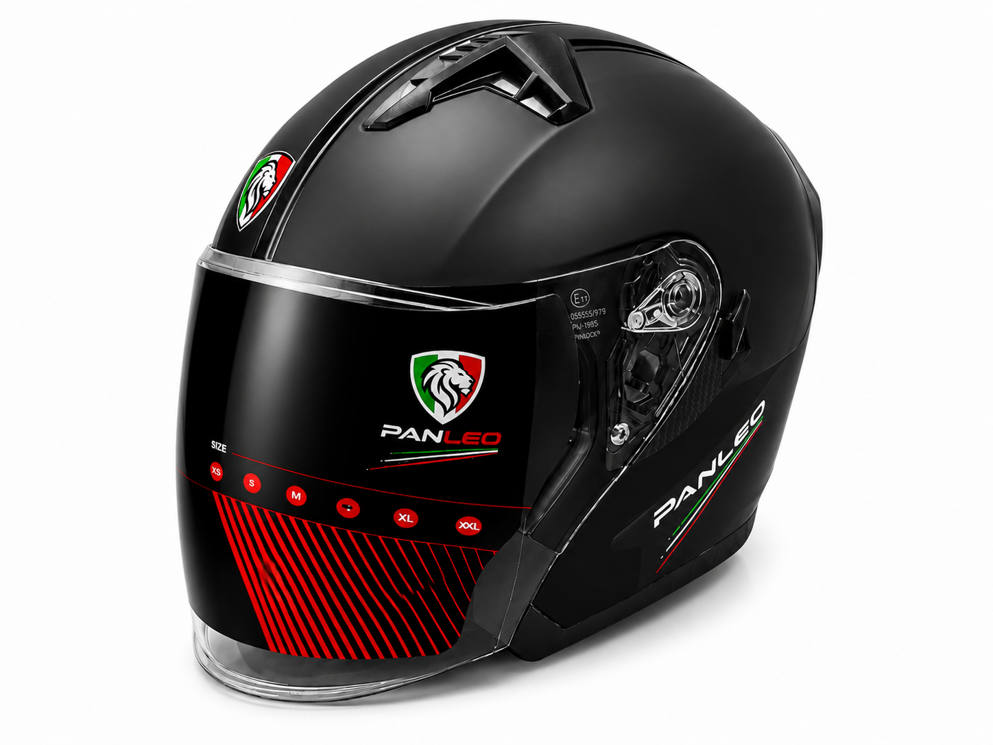 KASK PANLEO 528 MAT BLACK (XL)