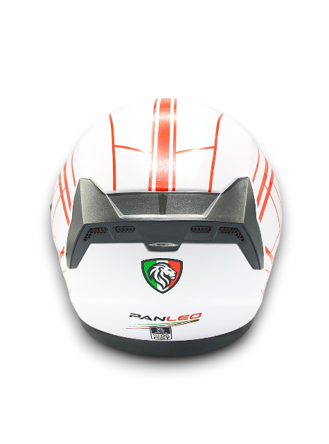 KASK PANLEO H2 528 BEYAZ-RED (XL)