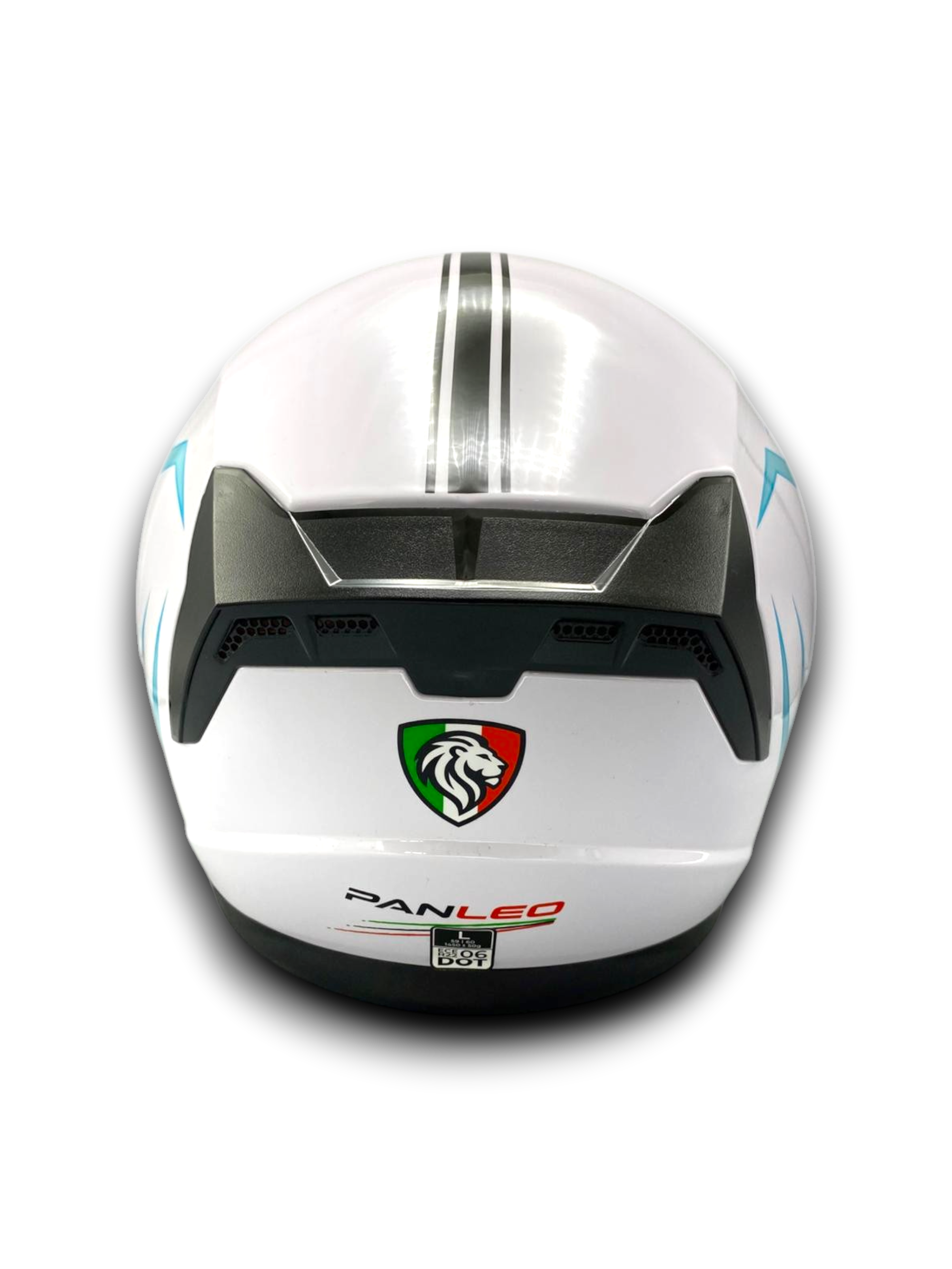 KASK PANLEO H3 528 BEYAZ-BLUE (XL)