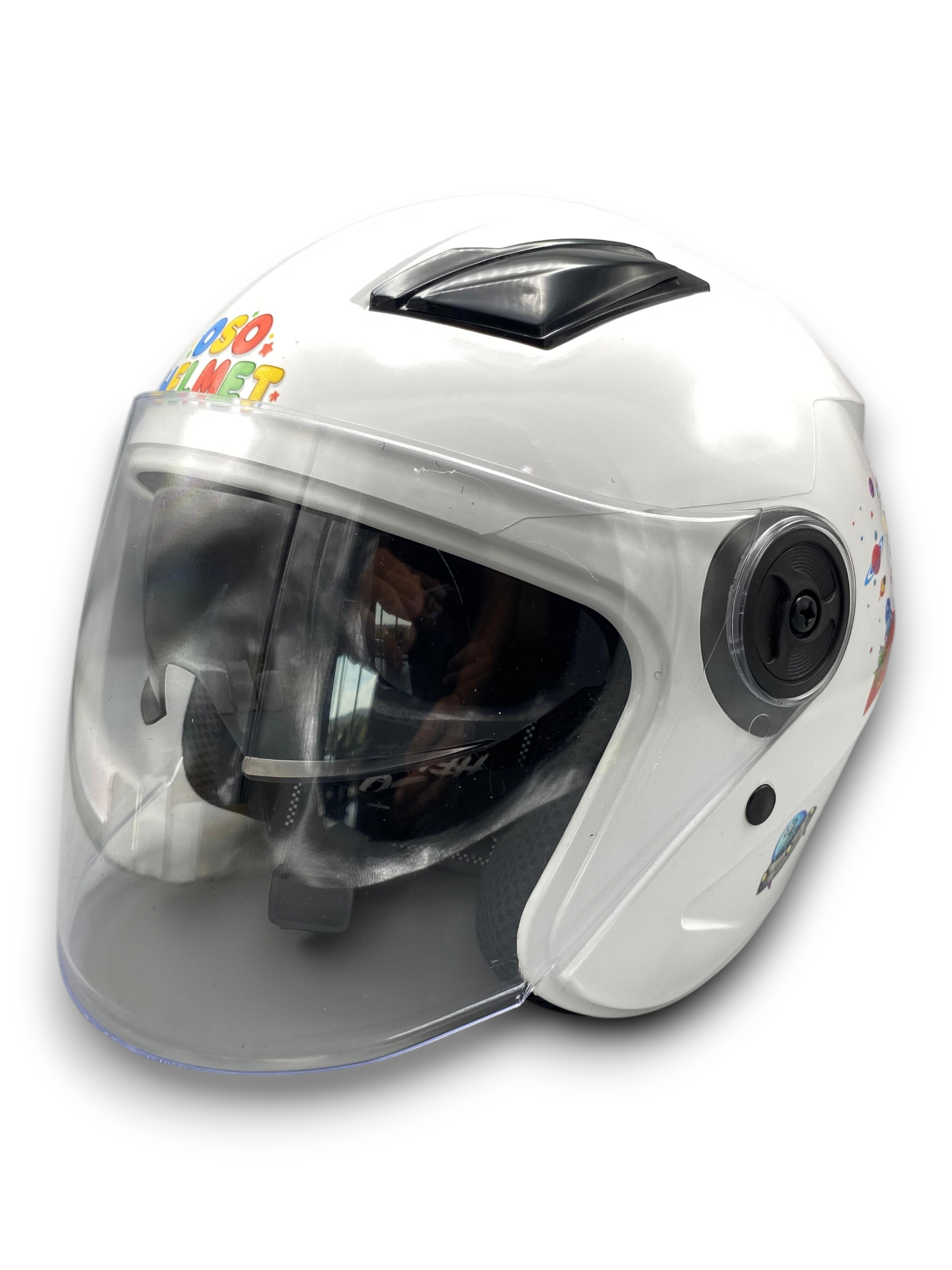 KASK YAZLIK COCUK BEYAZ