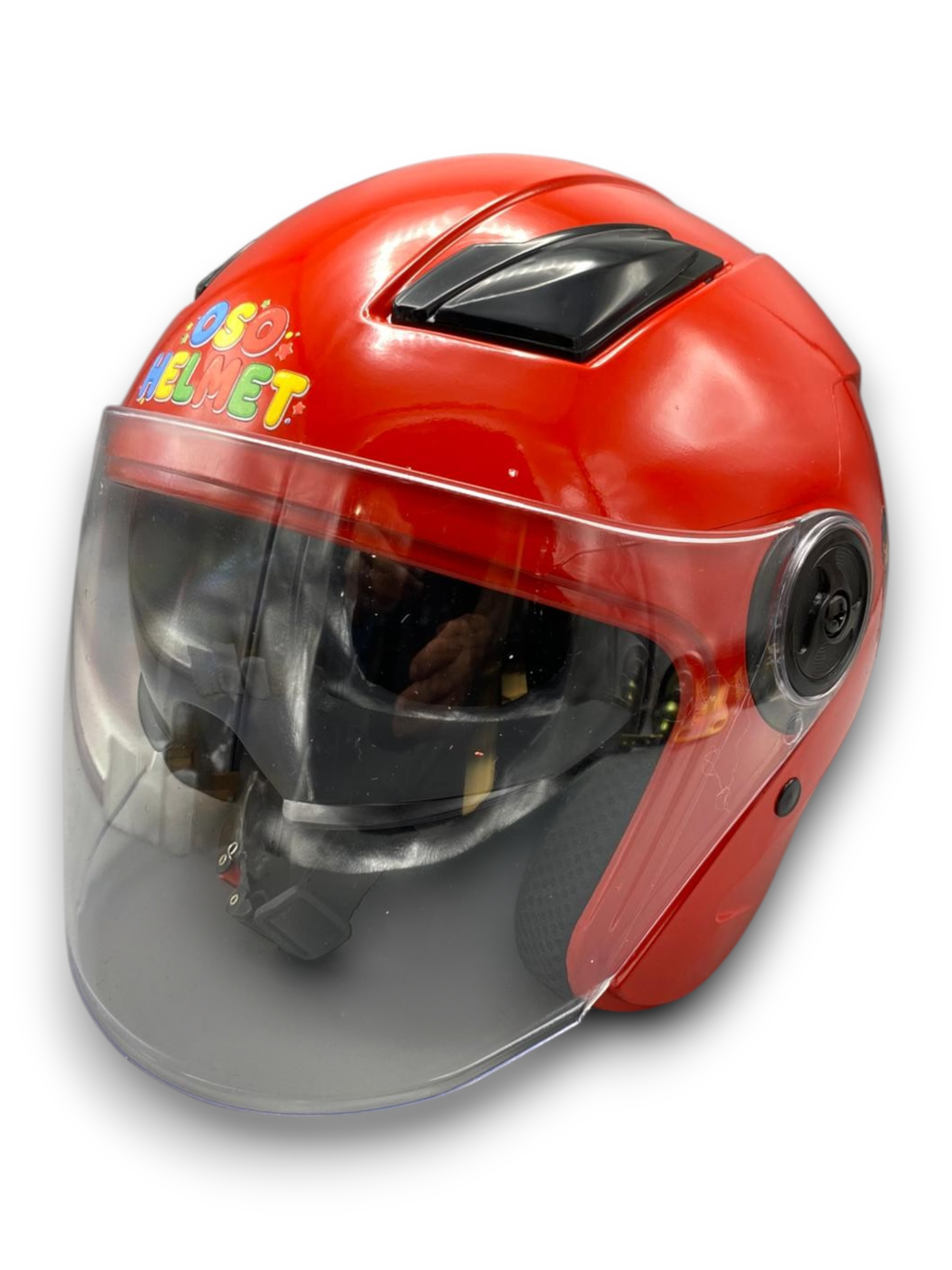 KASK YAZLIK COCUK KIRMIZI