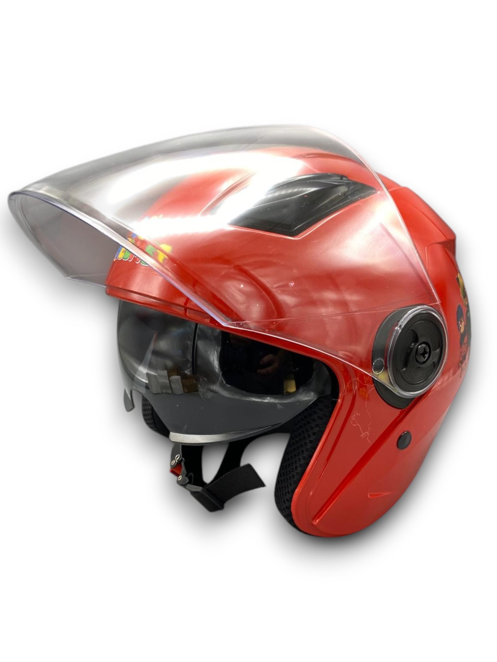 KASK YAZLIK COCUK KIRMIZI