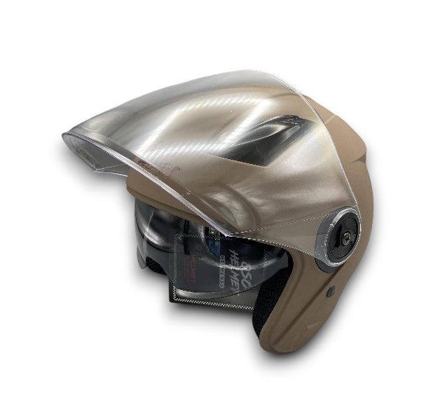 KASK YAZLIK MODEL KAHVERENGİ ( XL BEDEN ]