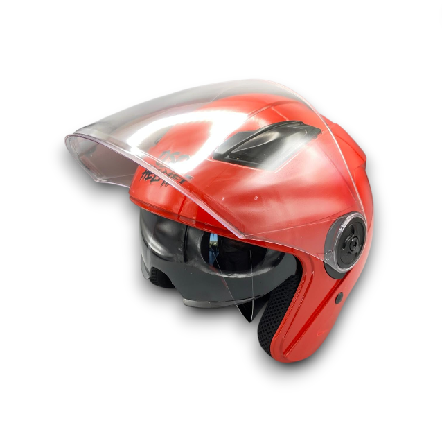 KASK YAZLIK MODEL KIRMIZI (L BEDEN)