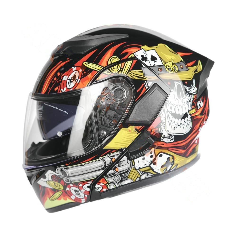 KC - ÇENE AÇILIR  KASK KURU KAFA  [ L ]
