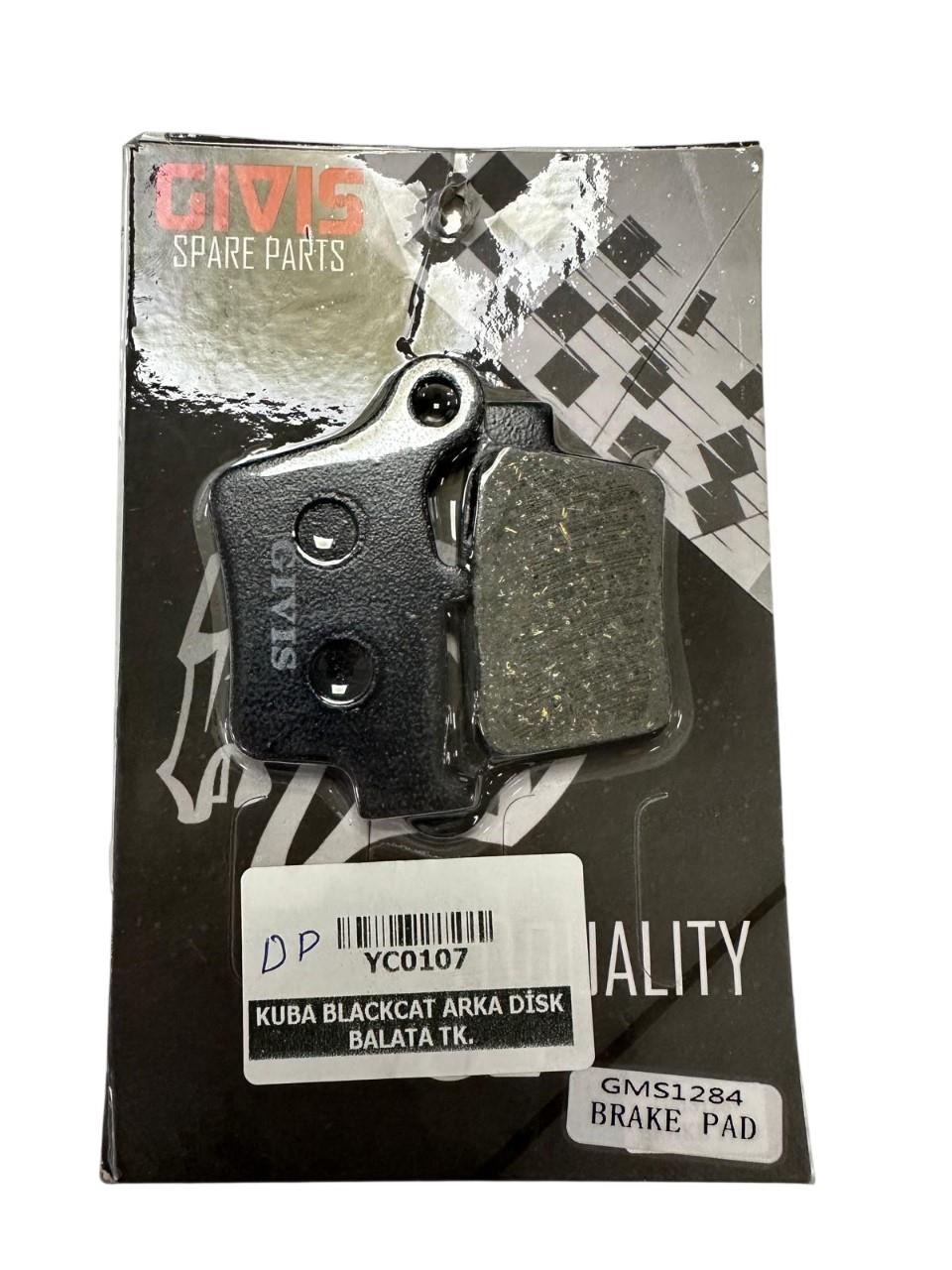 KUBA BLACKCAT ARKA DİSK BALATA TK.