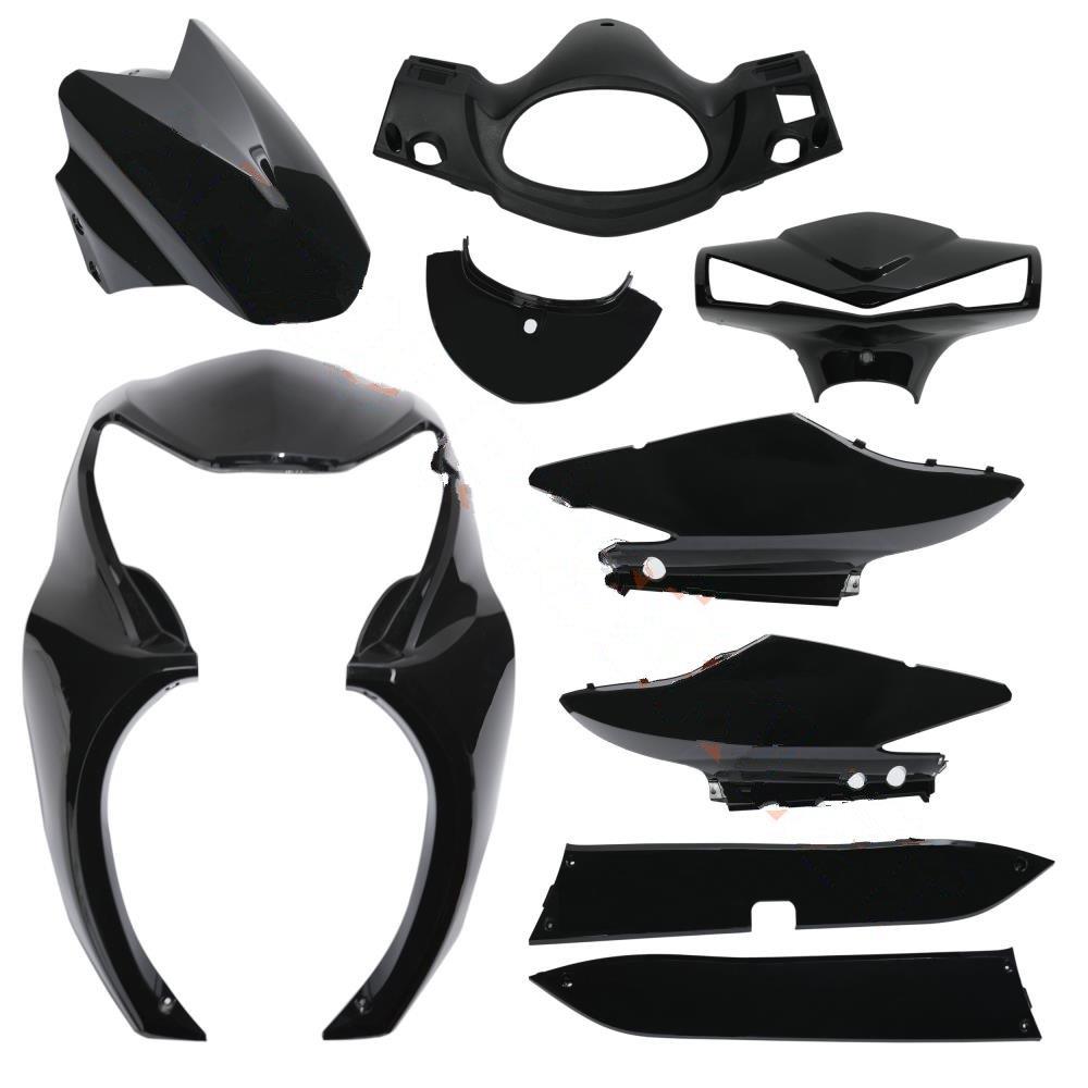 KUBA KAPORTA SET [ SİYAH ] SPACE PRO - SPACE MAX