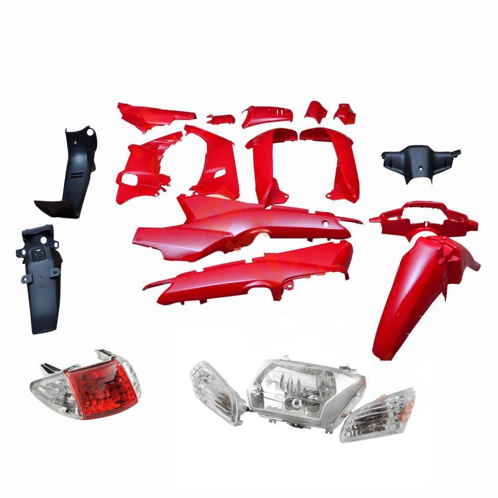 LİFAN KAPORTA SET - [  KIRMIZI  ] FAR STOP SİNYAL