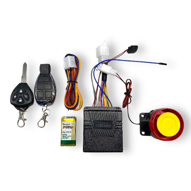 MOTOSİKLET ALARM SETİ [ EXTRA PİLLİ ]