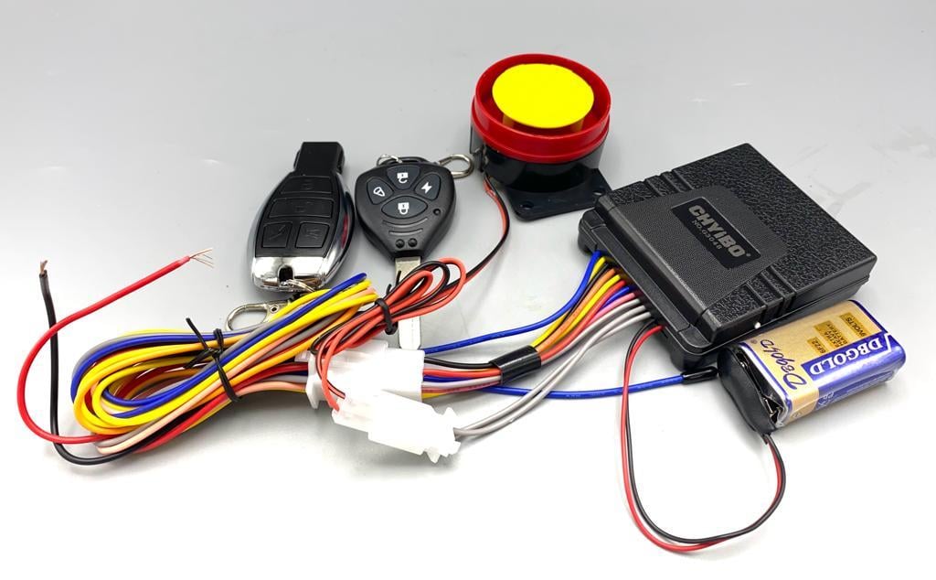 MOTOSİKLET ALARM SETİ [ EXTRA PİLLİ ]