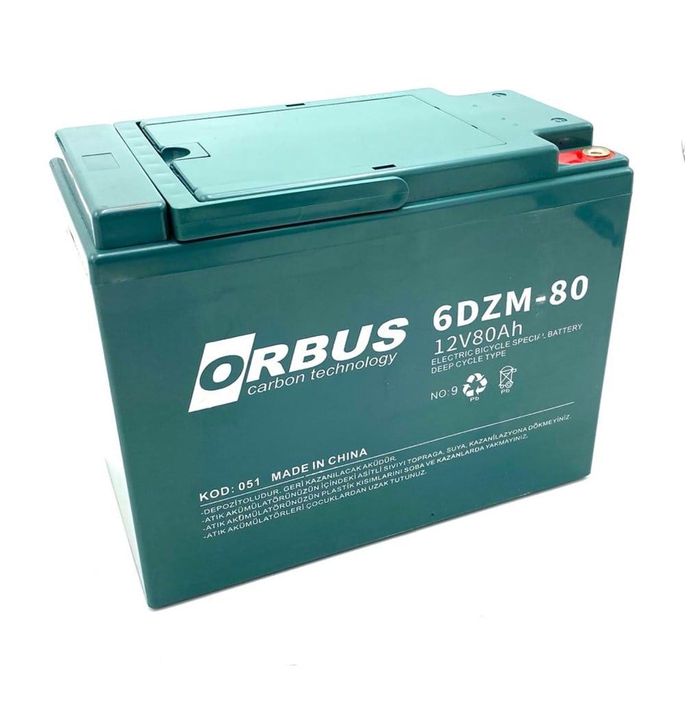 ORBUS AKÜ 12V 80 AH 
