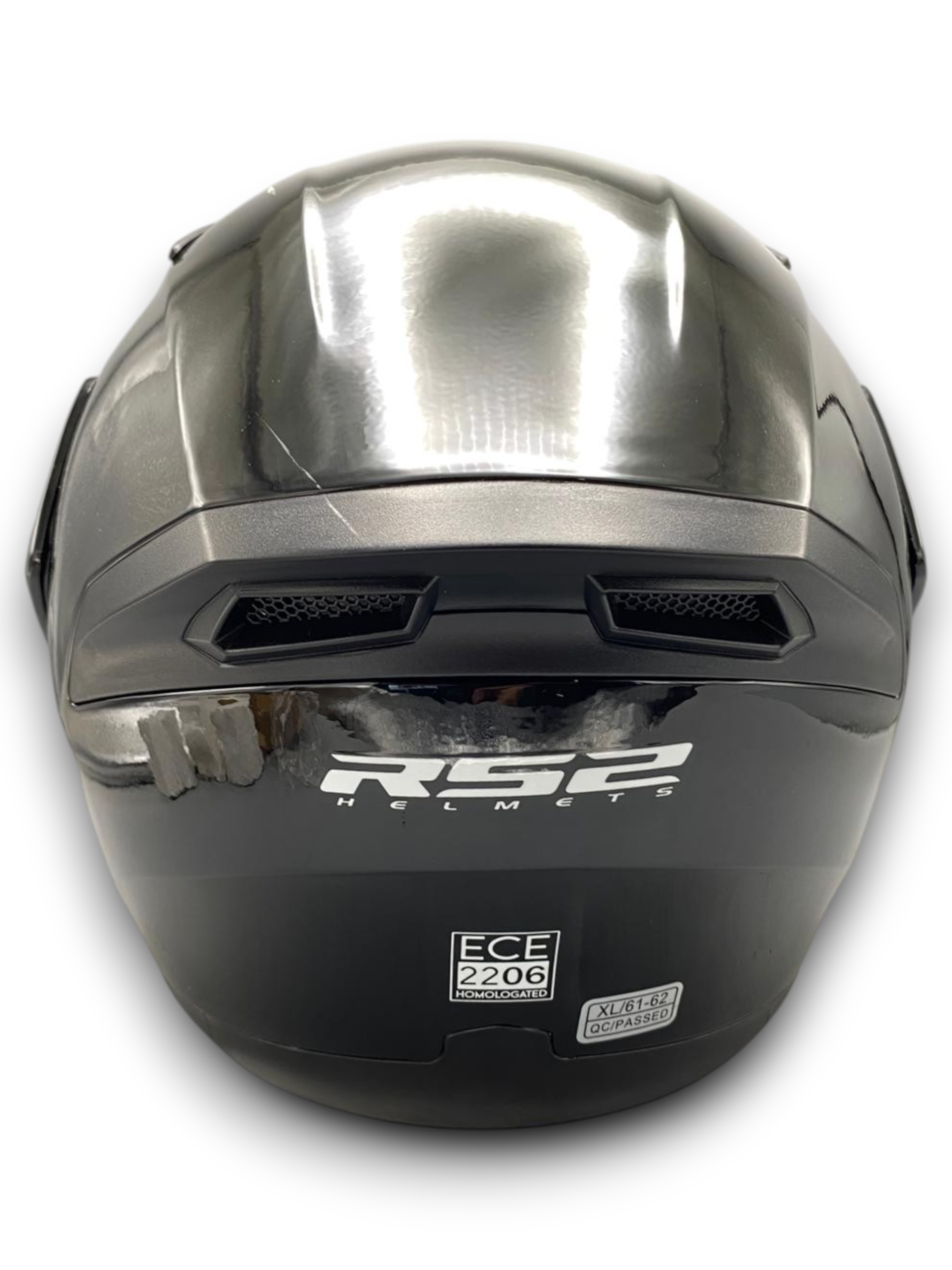 RS2 KASK ÇENE AÇILIR GÜNEŞ VİZÖR (GLOS BLACK) (L)