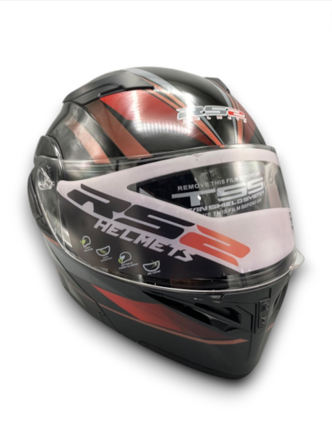 RS2 KASK ÇENE AÇILIR GÜNEŞ VİZÖRLÜ (37002-1) (M)