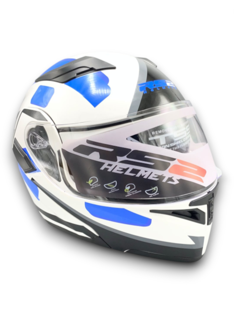 RS2 KASK ÇENE AÇILIR GÜNEŞ VİZÖRLÜ (37001-2) (XL)
