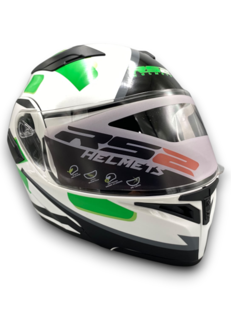 RS2 KASK ÇENE AÇILIR GÜNEŞ VİZÖRLÜ (37001-3) (M)