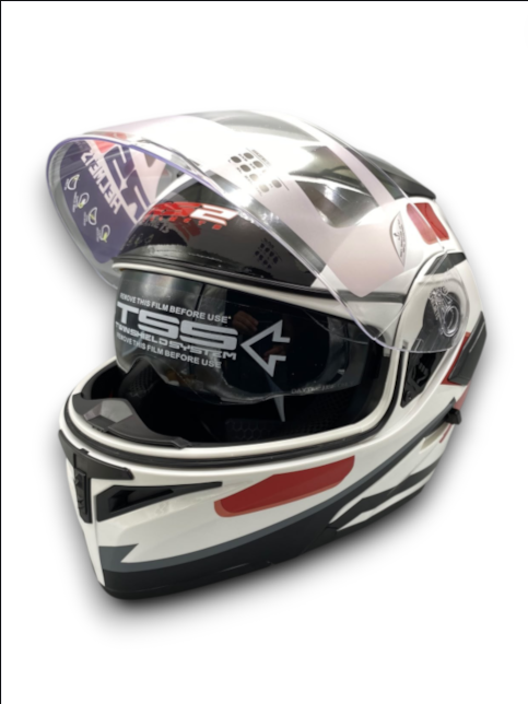 RS2 KASK ÇENE AÇILIR GÜNEŞ VİZÖRLÜ (37001-1) (M)