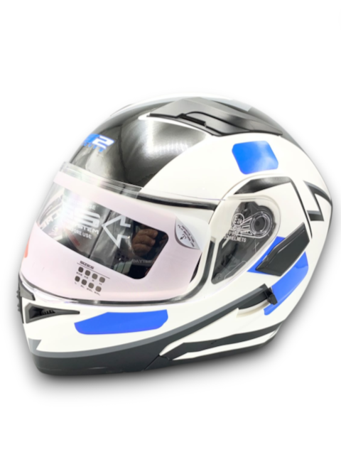 RS2 KASK ÇENE AÇILIR GÜNEŞ VİZÖRLÜ (37001-2) (M)