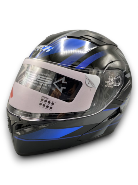 RS2 KASK ÇENE AÇILIR GÜNEŞ VİZÖRLÜ (37002-2) (M)