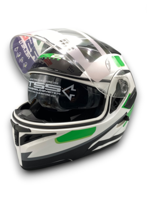RS2 KASK ÇENE AÇILIR GÜNEŞ VİZÖRLÜ (37001-3) (M)