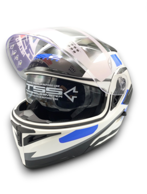 RS2 KASK ÇENE AÇILIR GÜNEŞ VİZÖRLÜ (37001-2) (XL)