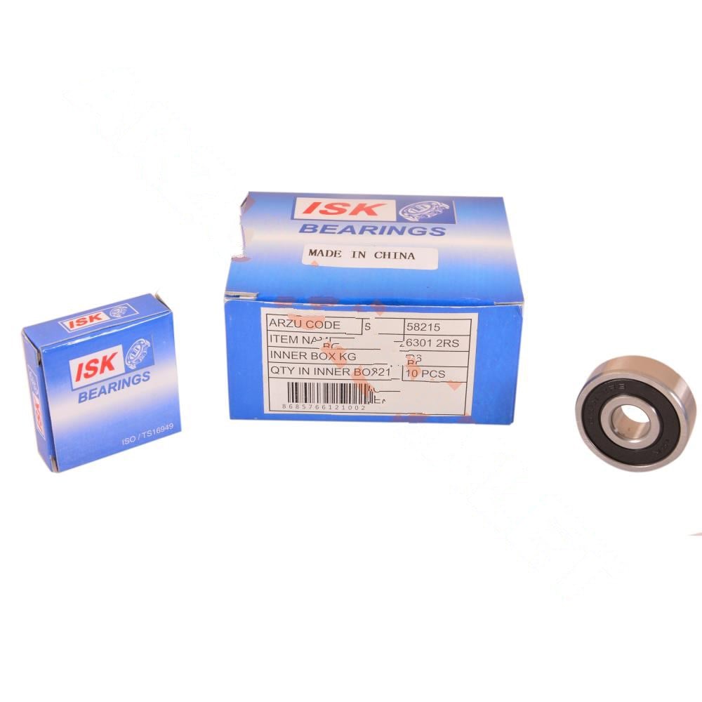 RULMAN (PLASTİK KAPAKLI) 6301