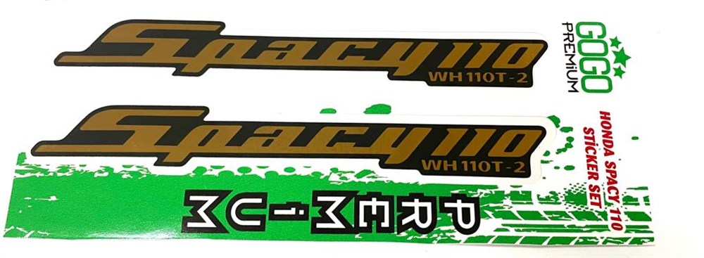SPACY 110 STİCKER TAKIM