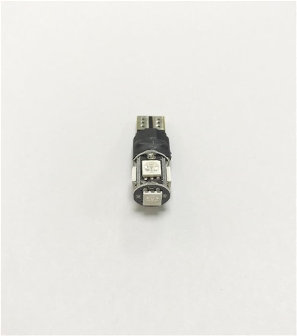 T10 8 LED  Lİ DİPSİZ AMPÜL MAVİ