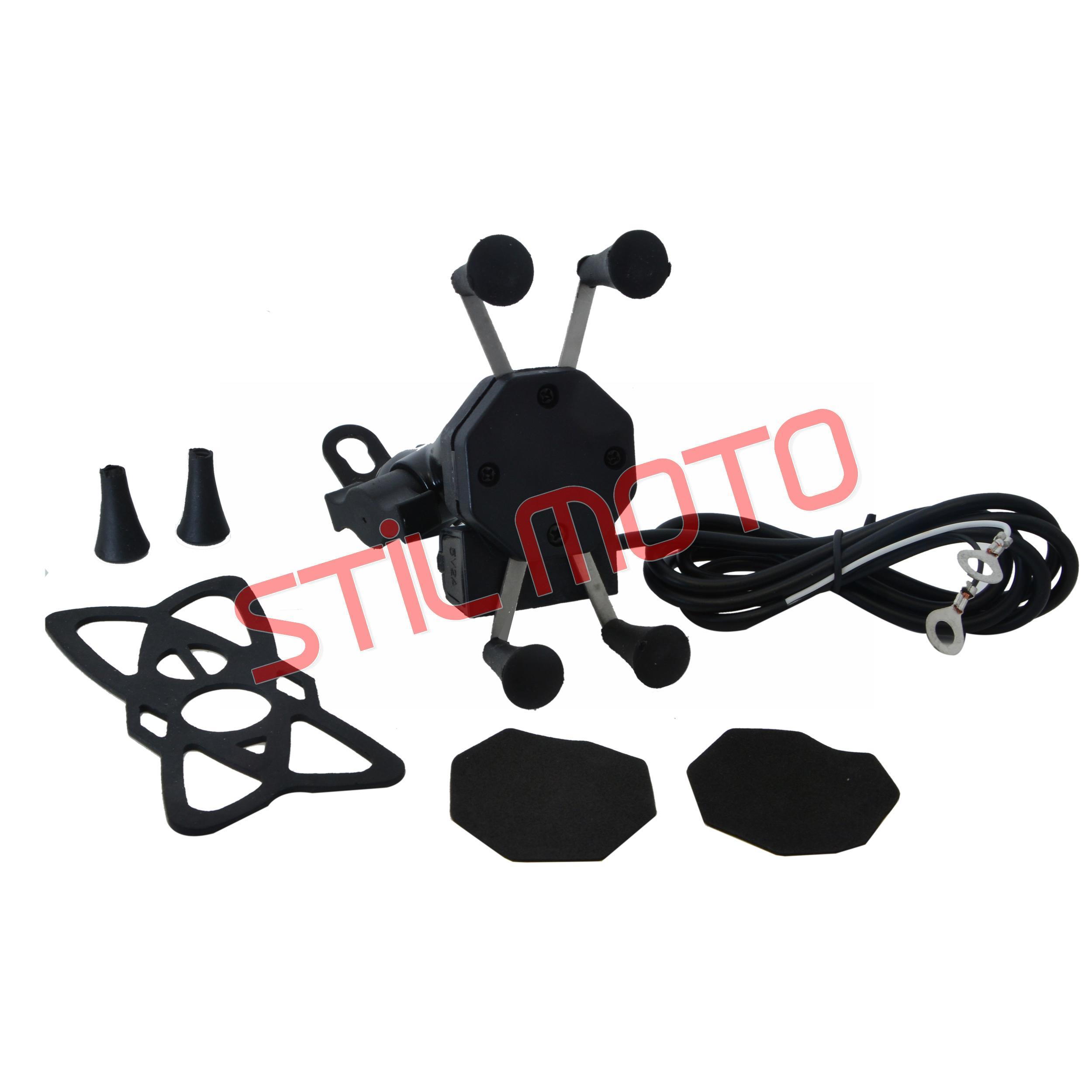 TELEFON TUTUCU USB ŞARJLI