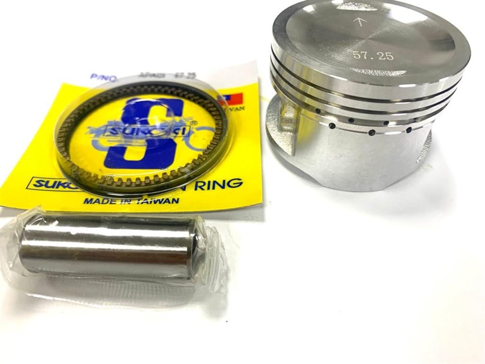 TVS APACHE 150 PİSTON SEKMAN 15P 57,25 MM  SUKOKİ