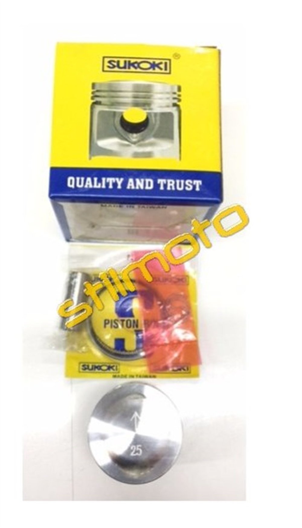 TVS PEP PİSTON SEKMAN SUKOKI 0.25 ( 47,25 mm ) 13P