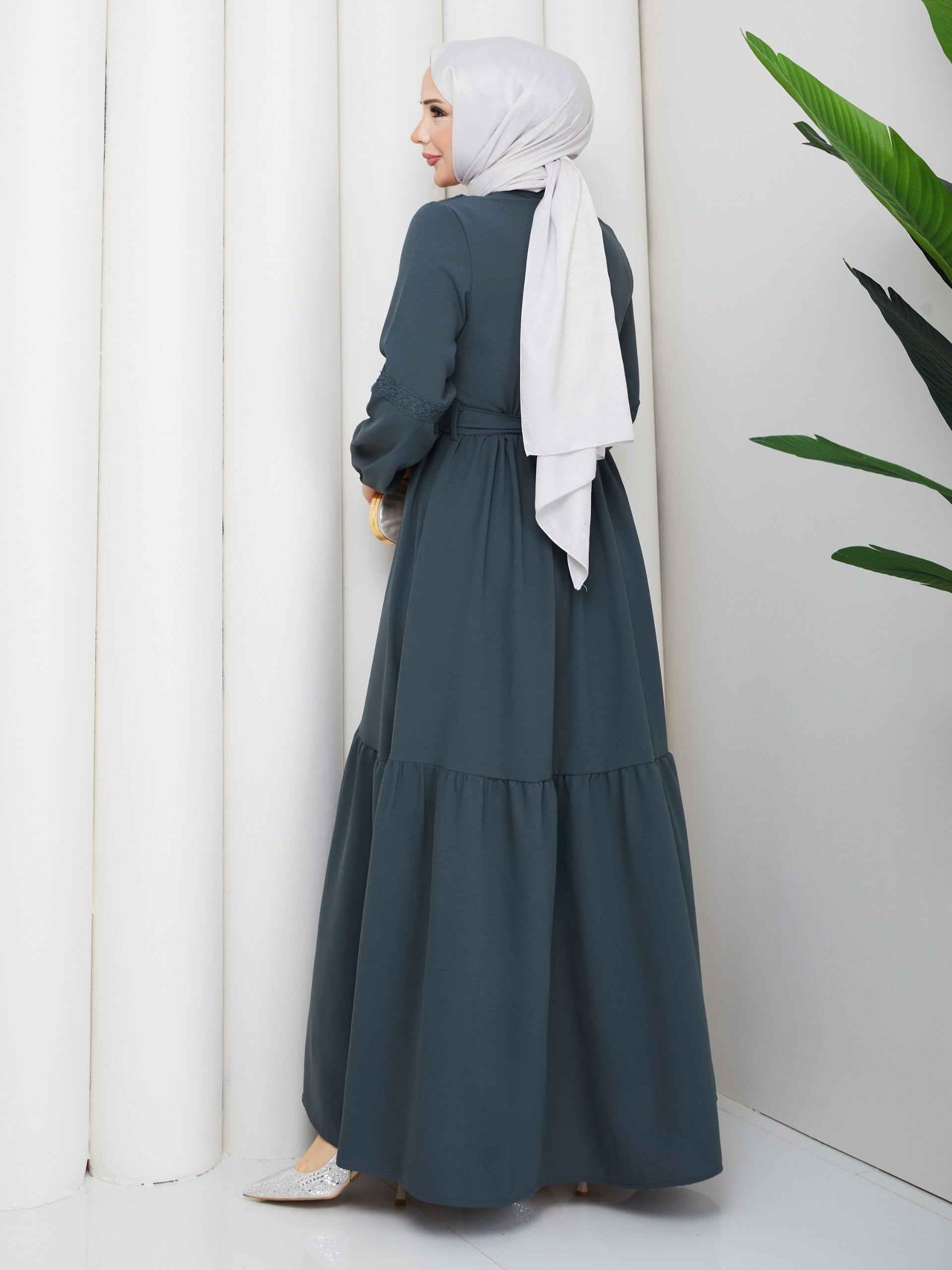 DAMLA ELBİSE FÜME