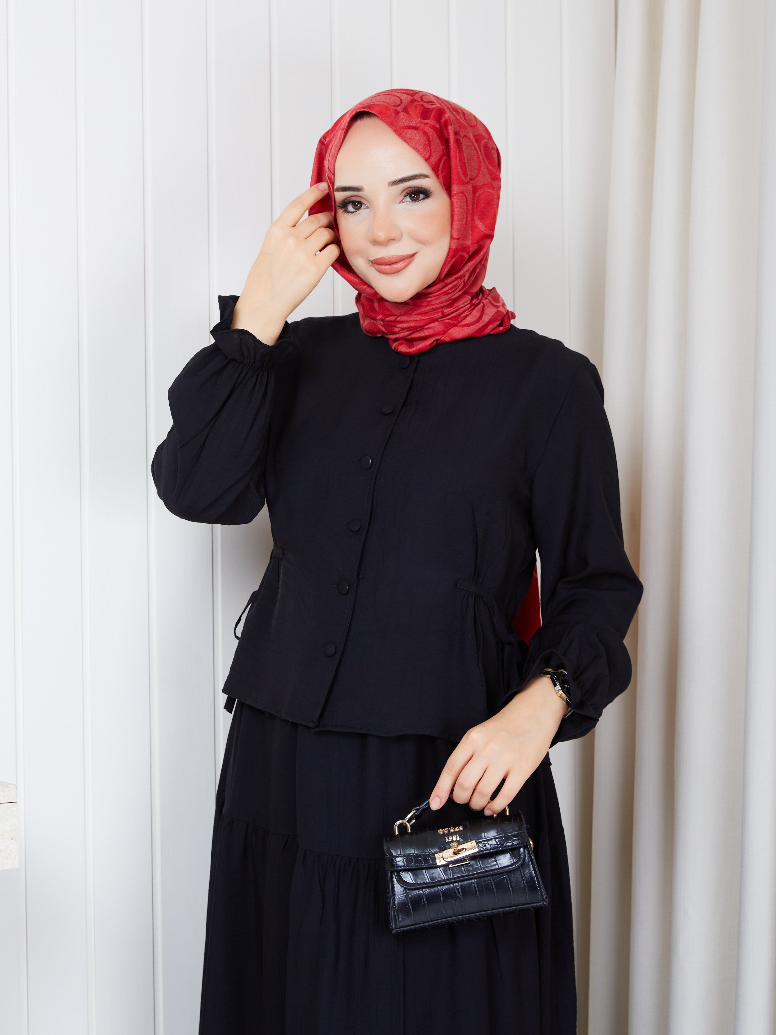 ECEM İKİLİ TAKIM SİYAH