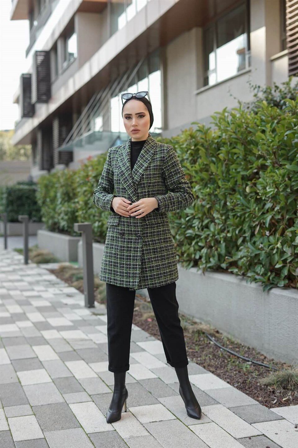 Ekose Desenli Kaban 10632 Desen2