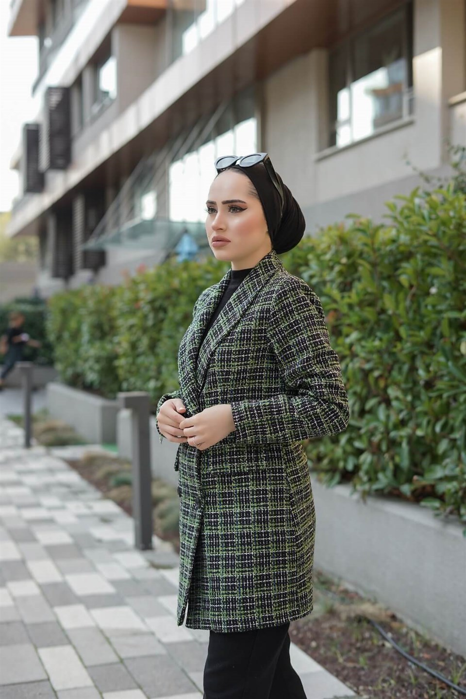 Ekose Desenli Kaban 10632 Desen2