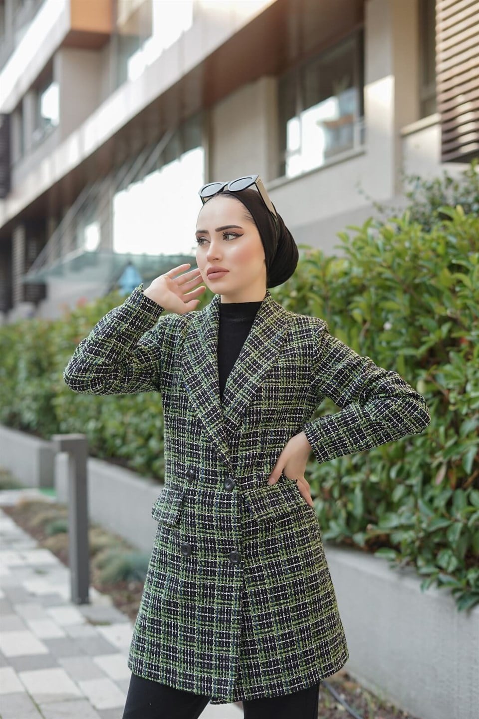 Ekose Desenli Kaban 10632 Desen2