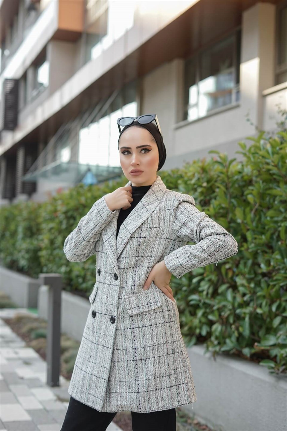 Ekose Desenli Kaban 10632 Desen7