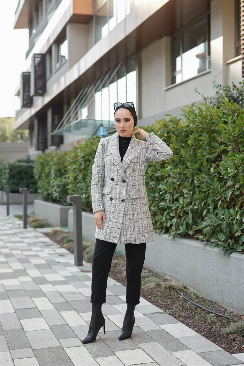 Ekose Desenli Kaban 10632 Desen7