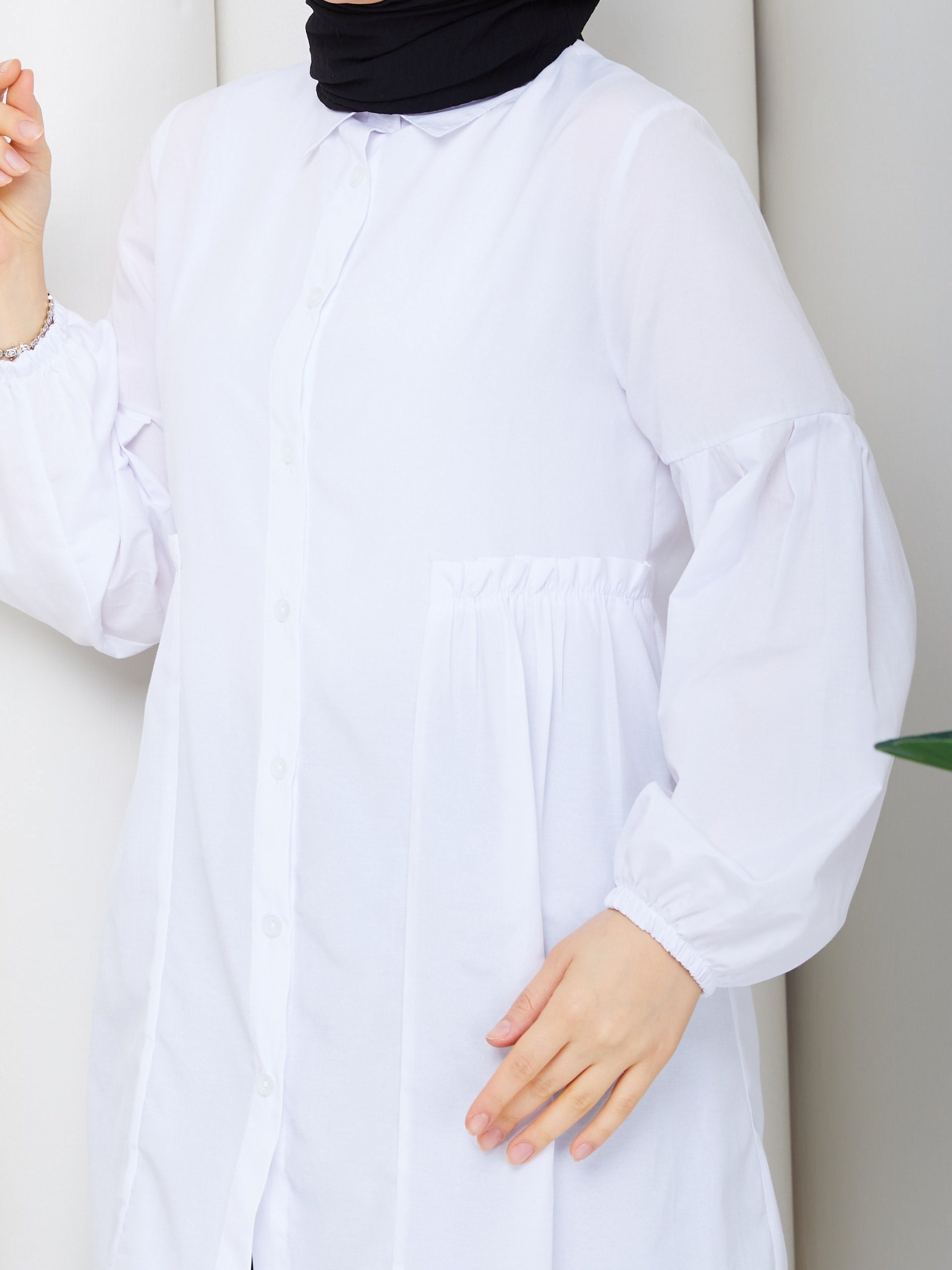 ESİLA TUNİK BEYAZ