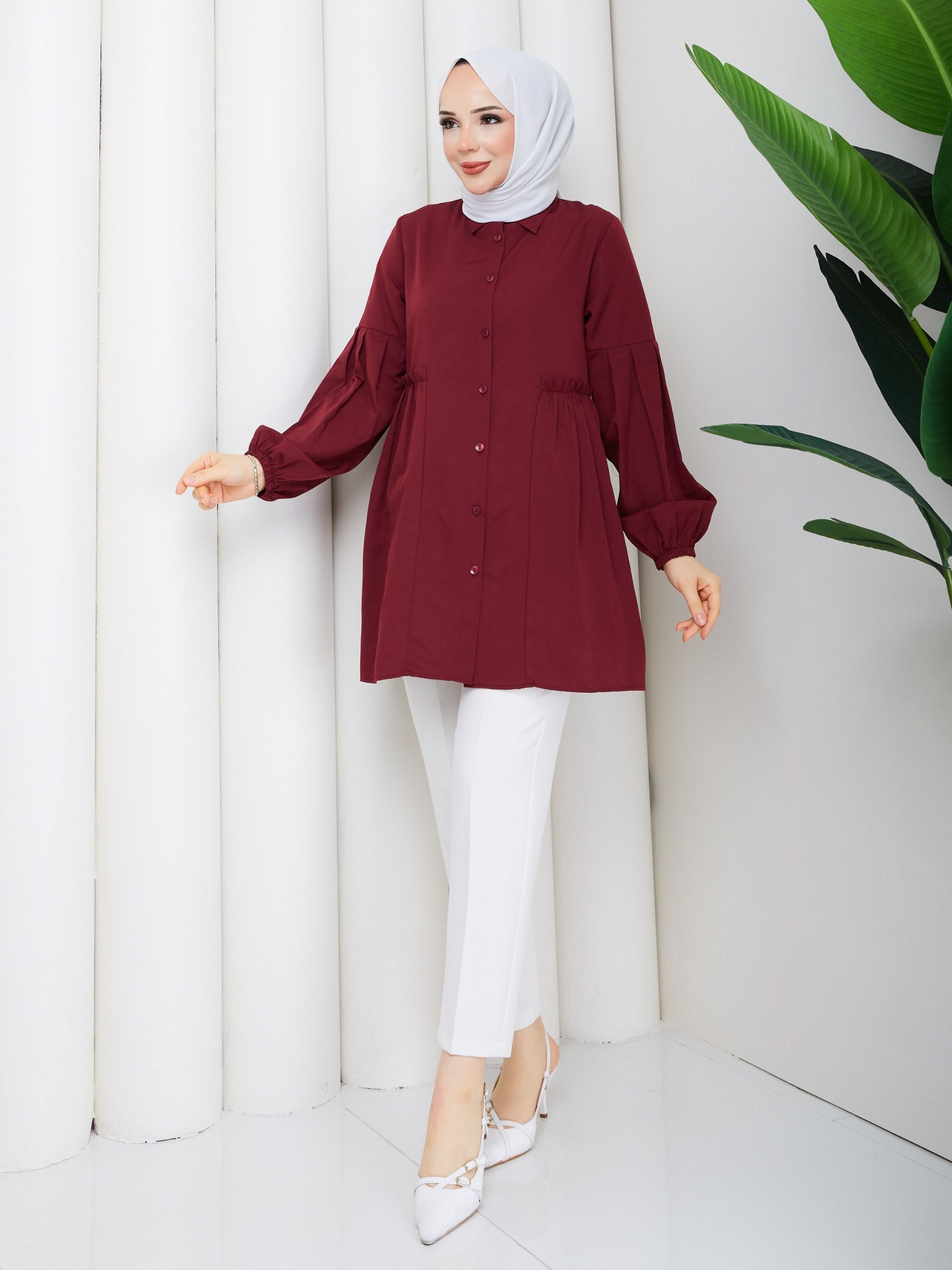 ESİLA TUNİK BORDO