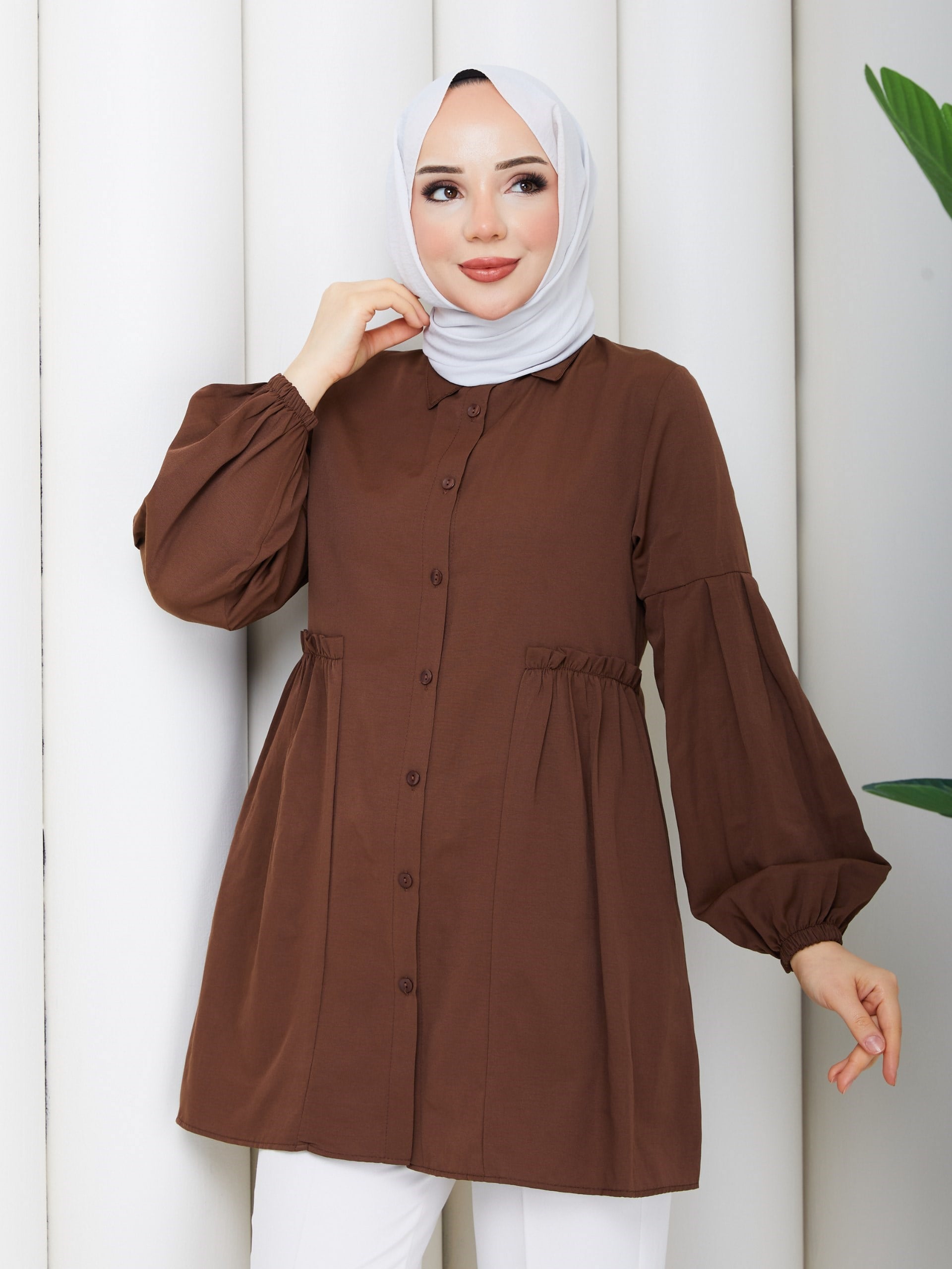 ESİLA TUNİK KAHVE