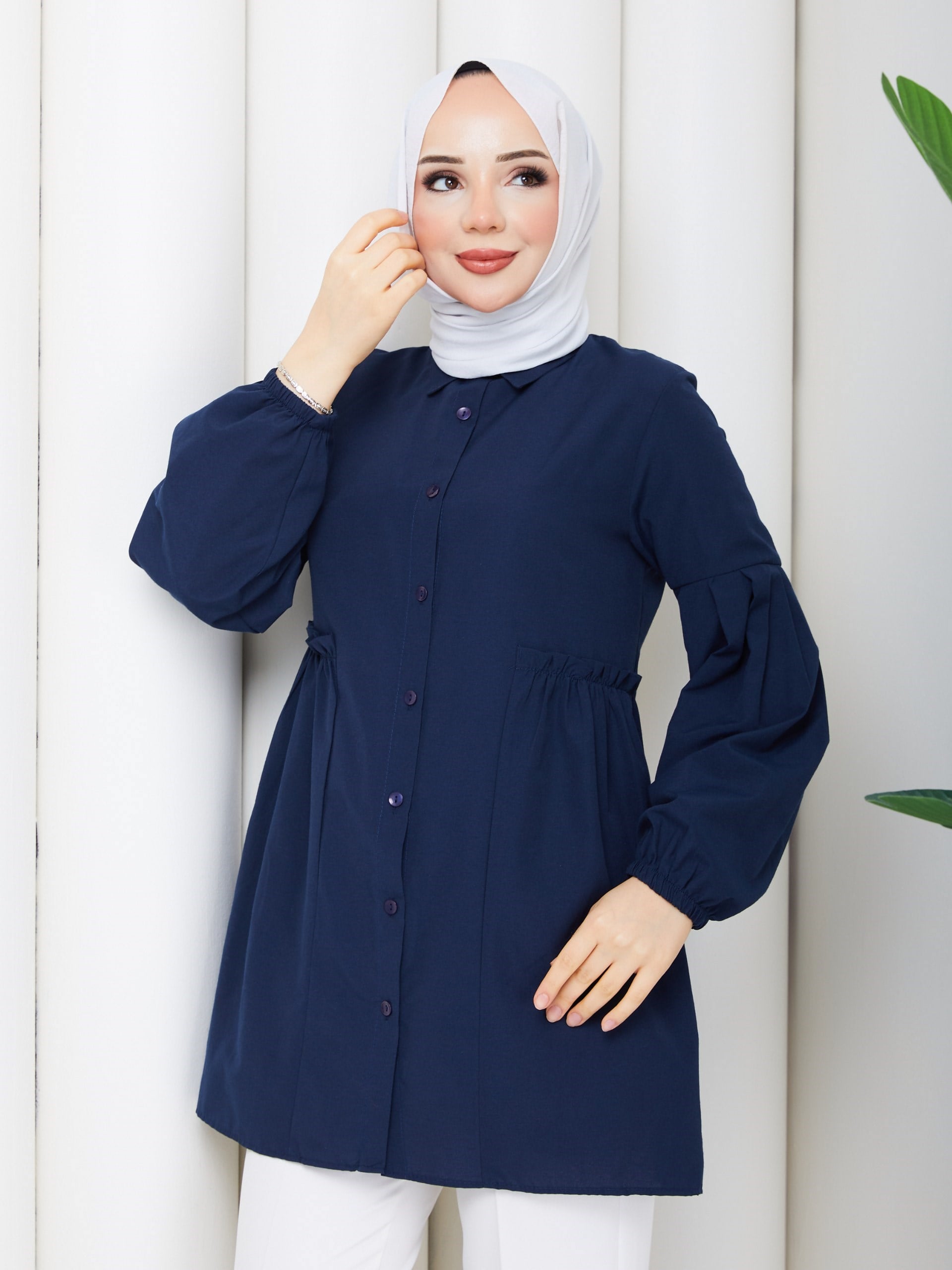 ESİLA TUNİK LACİVERT