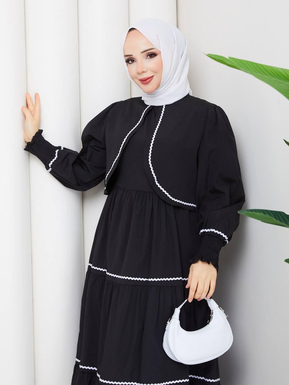 Jile ve Bolero Kombin 2295 Siyah
