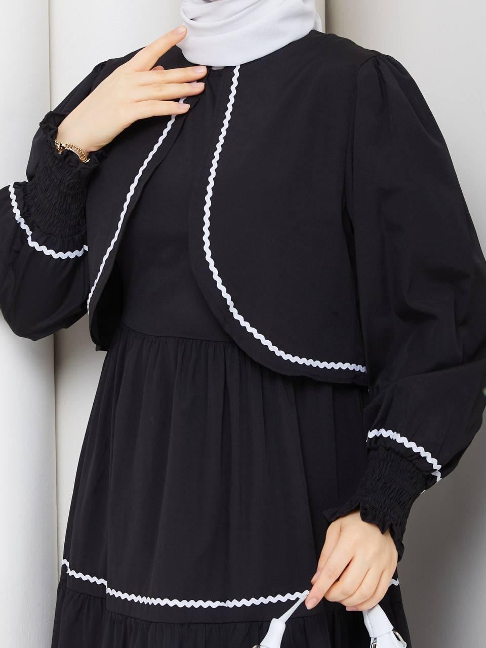 Jile ve Bolero Kombin 2295 Siyah