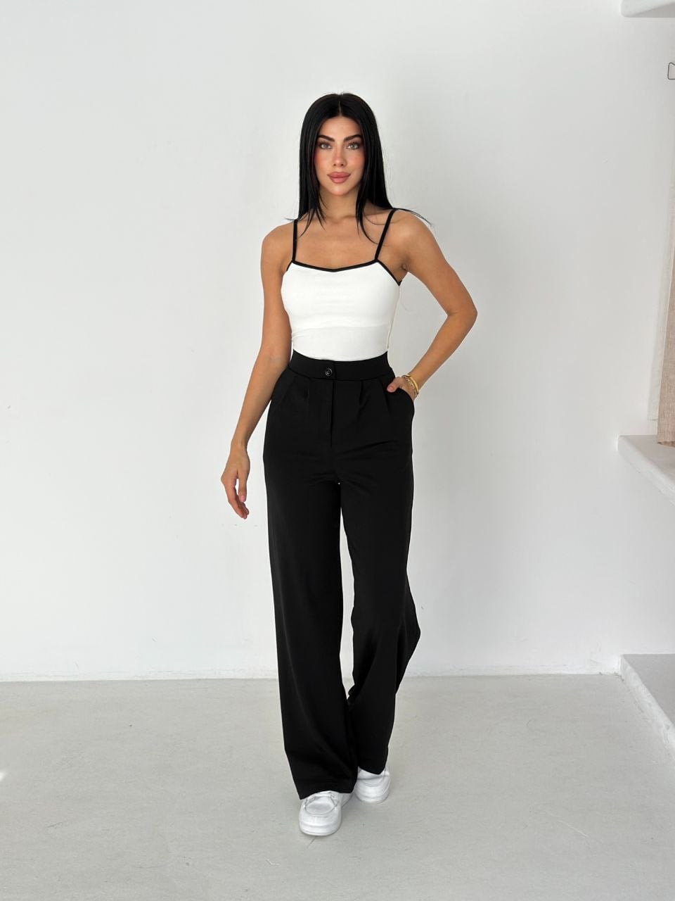 Zara Crep Palazo Pantolon 
