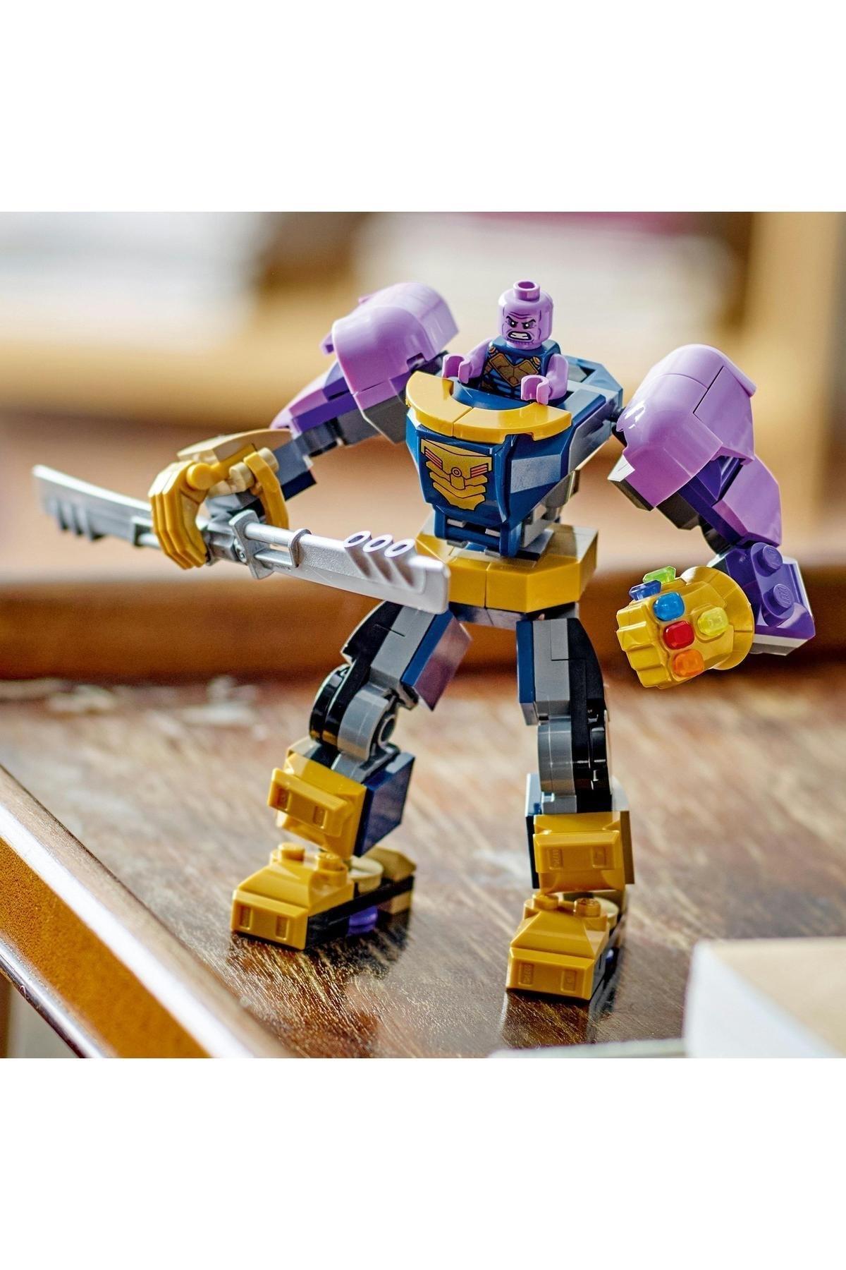 ® Marvel Thanos Robot Zırhı 76242 - 6 Yaş ve Üzeri için Oyuncak Yapım Seti (113 Parça)