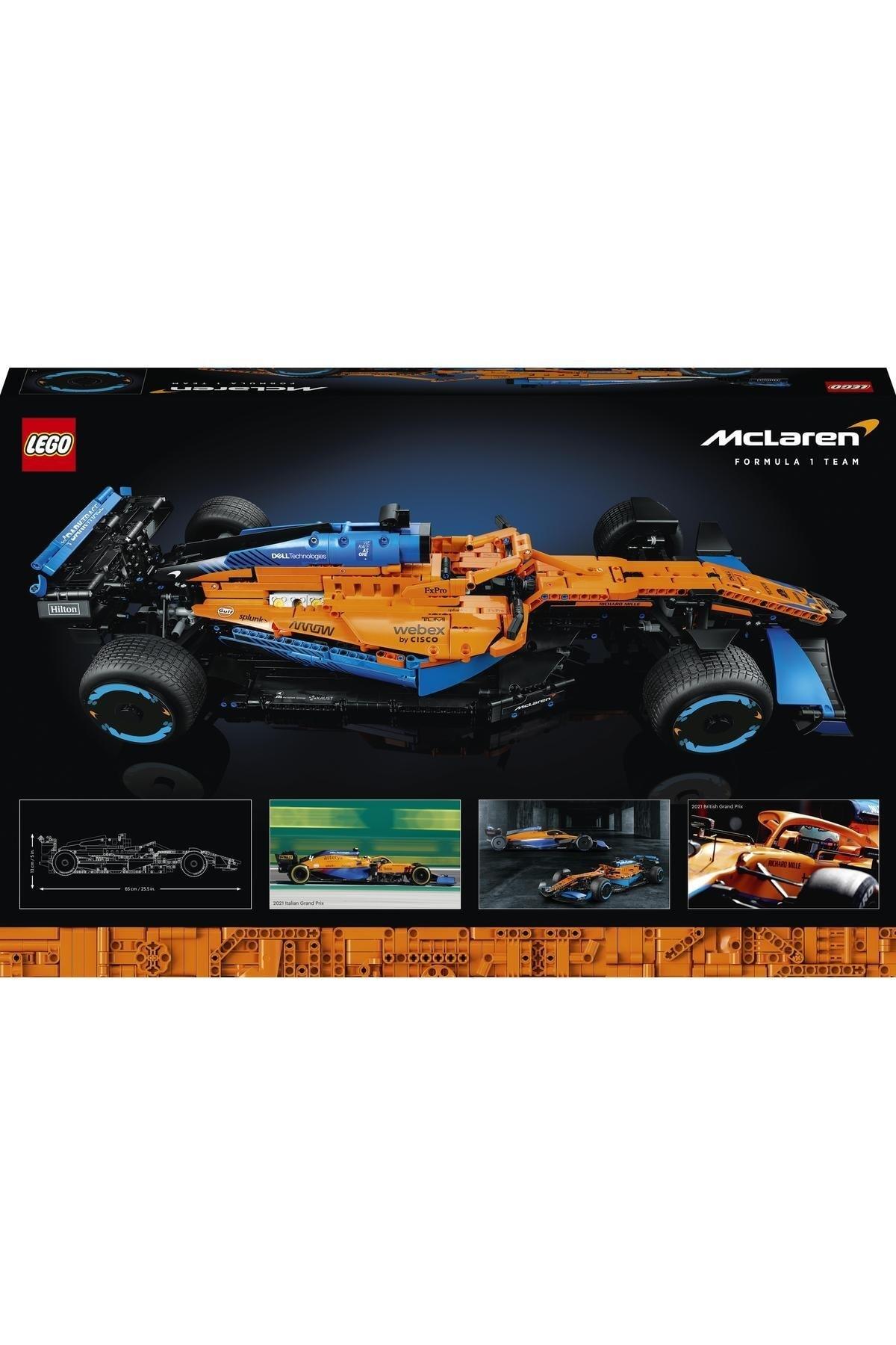 ® Technic McLaren Formula 1™ Yarış Arabası 42141 - Yetişkinler için Yapım Seti (1432 Parça)