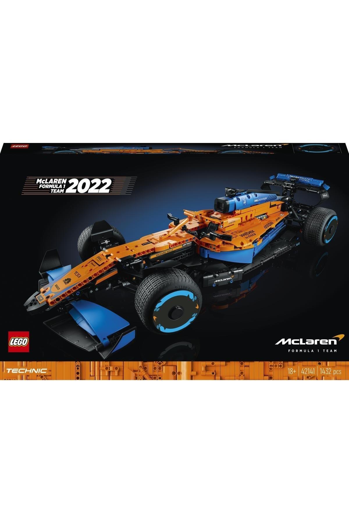 ® Technic McLaren Formula 1™ Yarış Arabası 42141 - Yetişkinler için Yapım Seti (1432 Parça)