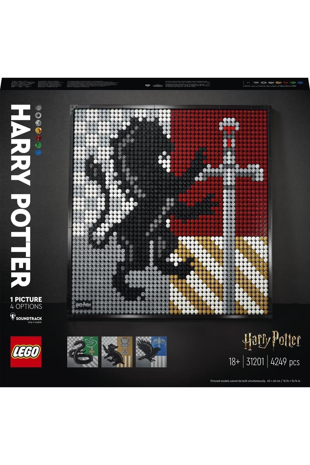 Art Harry Potter™ Hogwarts™ Crests Yapım Seti 31201 (4249 Parça)