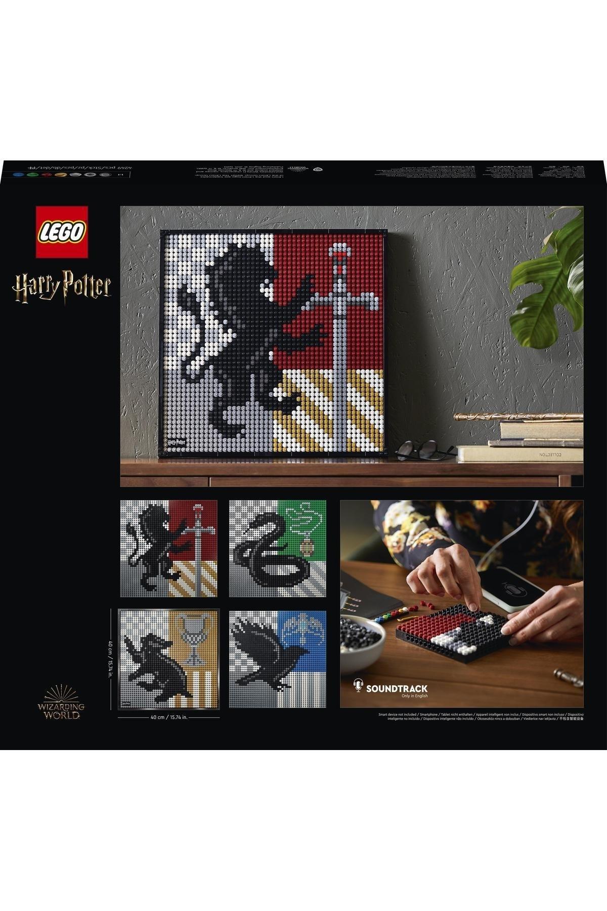 Art Harry Potter™ Hogwarts™ Crests Yapım Seti 31201 (4249 Parça)