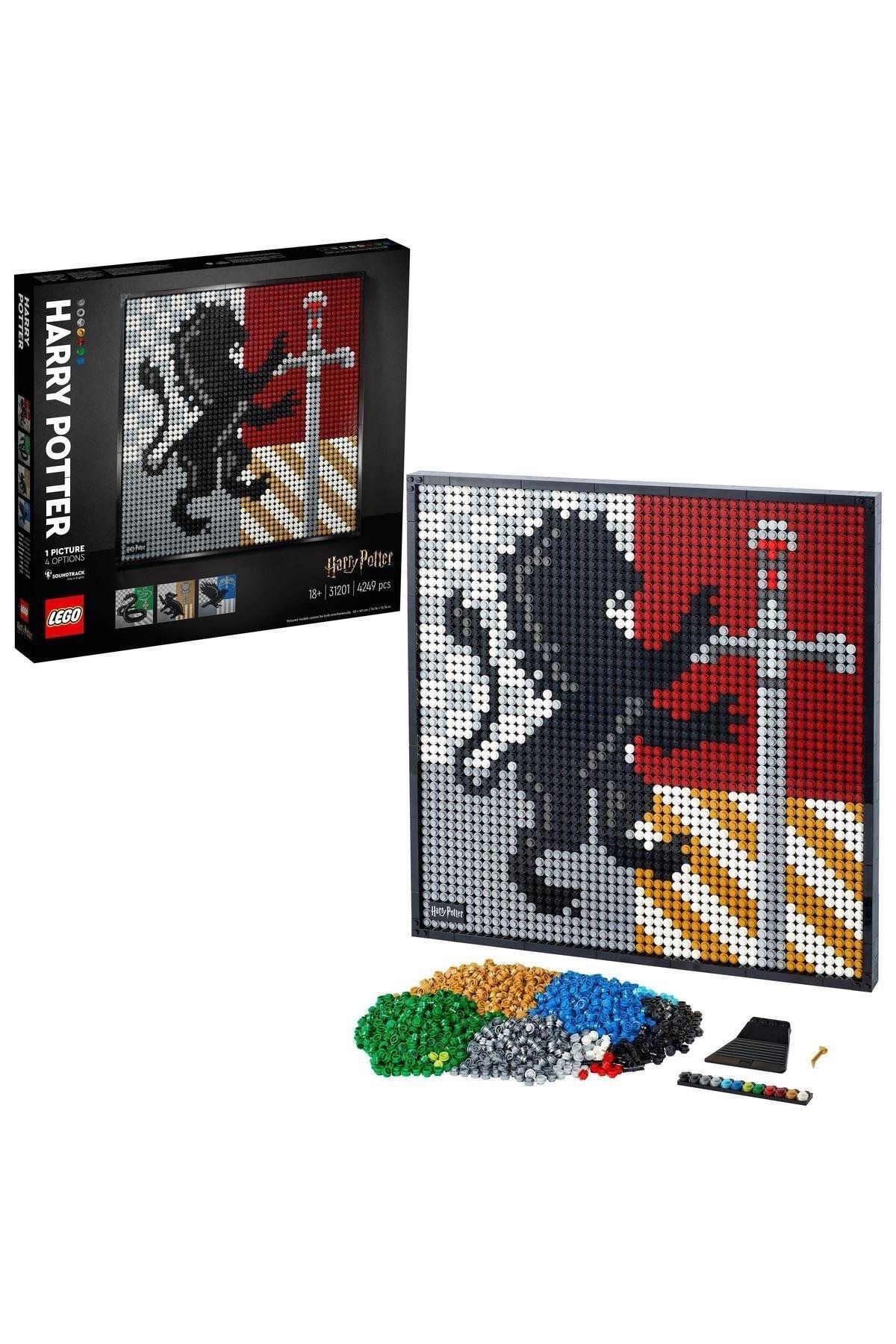 Art Harry Potter™ Hogwarts™ Crests Yapım Seti 31201 (4249 Parça)